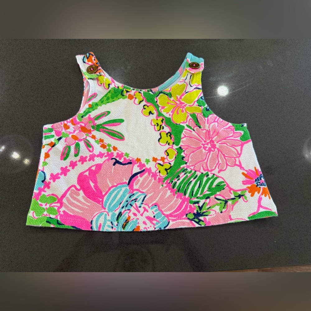 Lilly Pulitzer Tropical Floral Tank Top